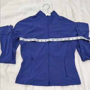 Blue Zip-Up Define Jacket
